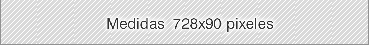 Medidas 728x90px